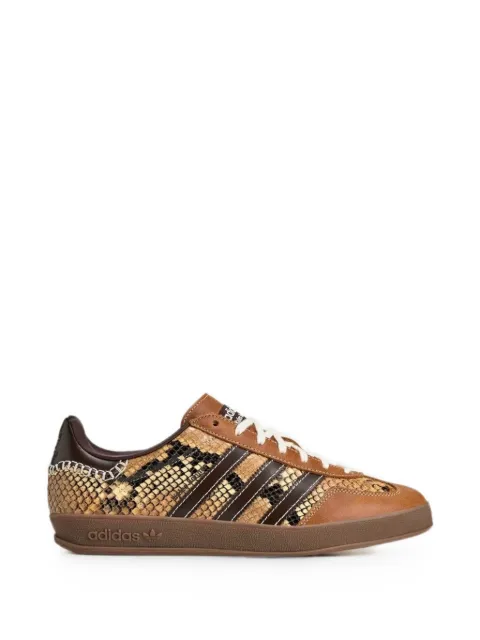 adidas Gazelle snake-effect leather sneakers
