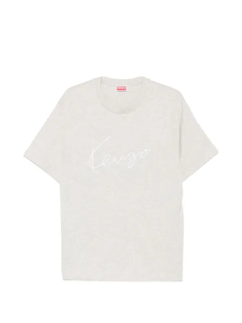Kenzo T-shirt med logobroderi