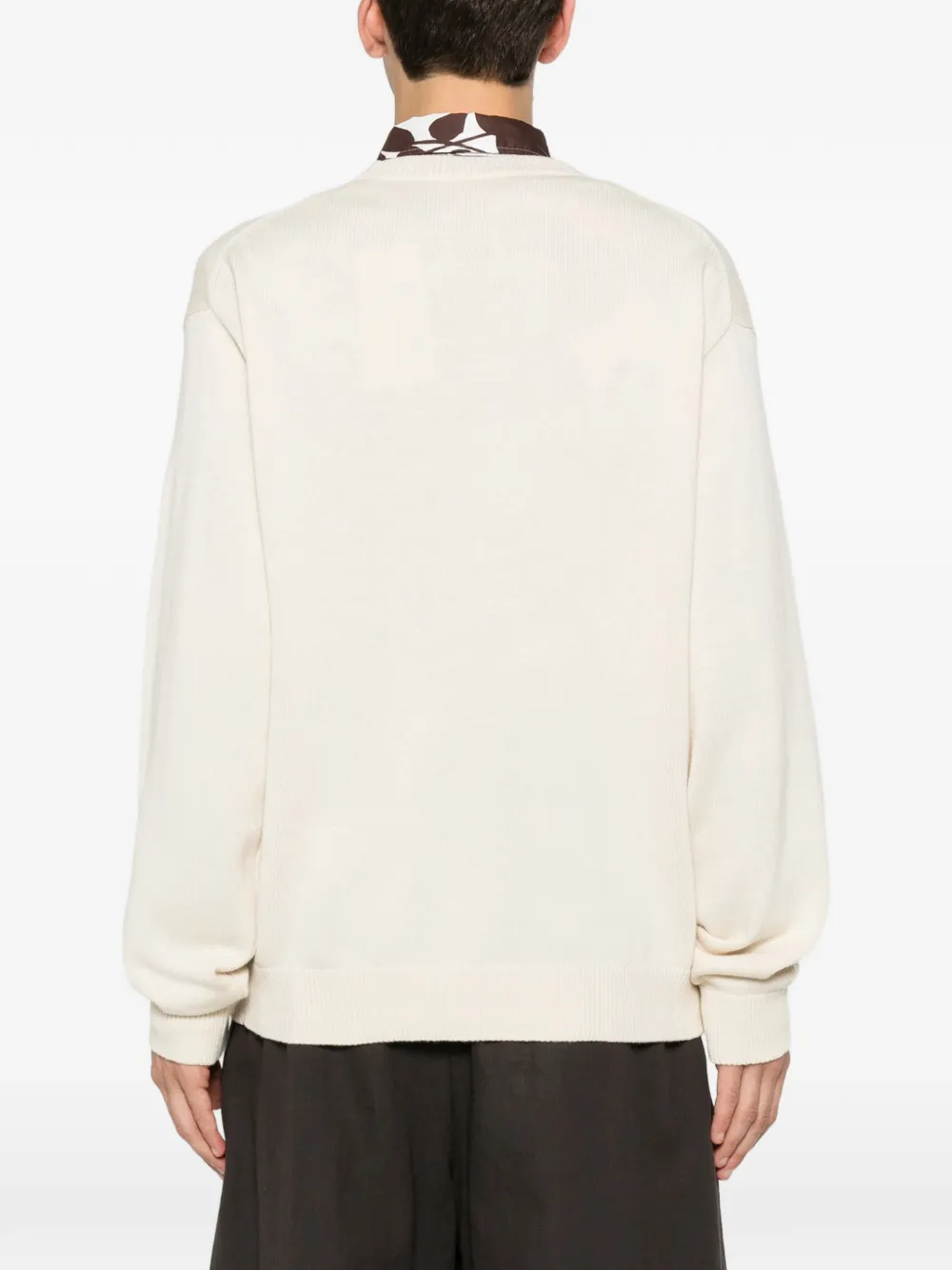 Kenzo Trui met geborduurd logo Beige