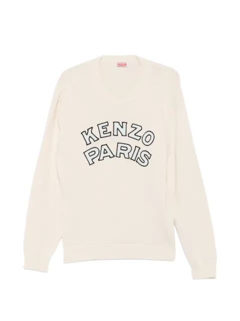 Kenzo logo-embroidered sweater