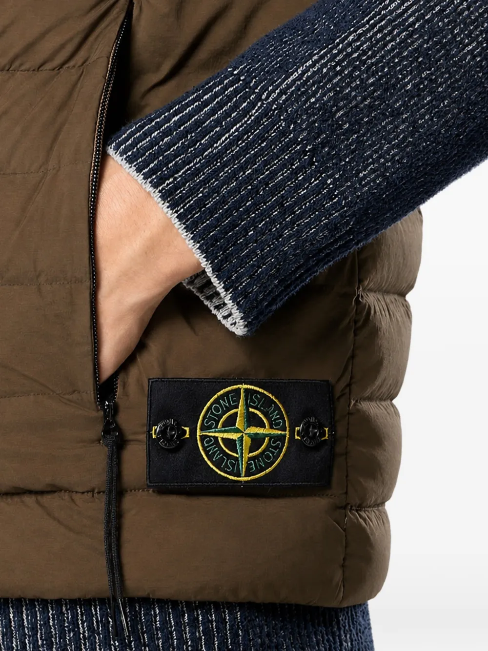 Stone Island Naadloze Tunnel Down-TC spencer Bruin