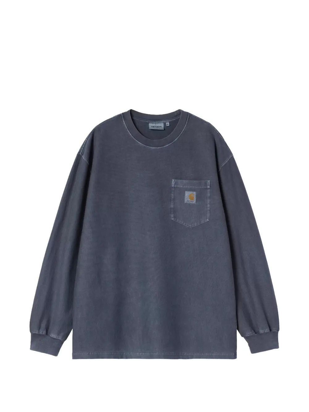 Carhartt WIP garment-dyed chest-pocket T-shirt - Blau