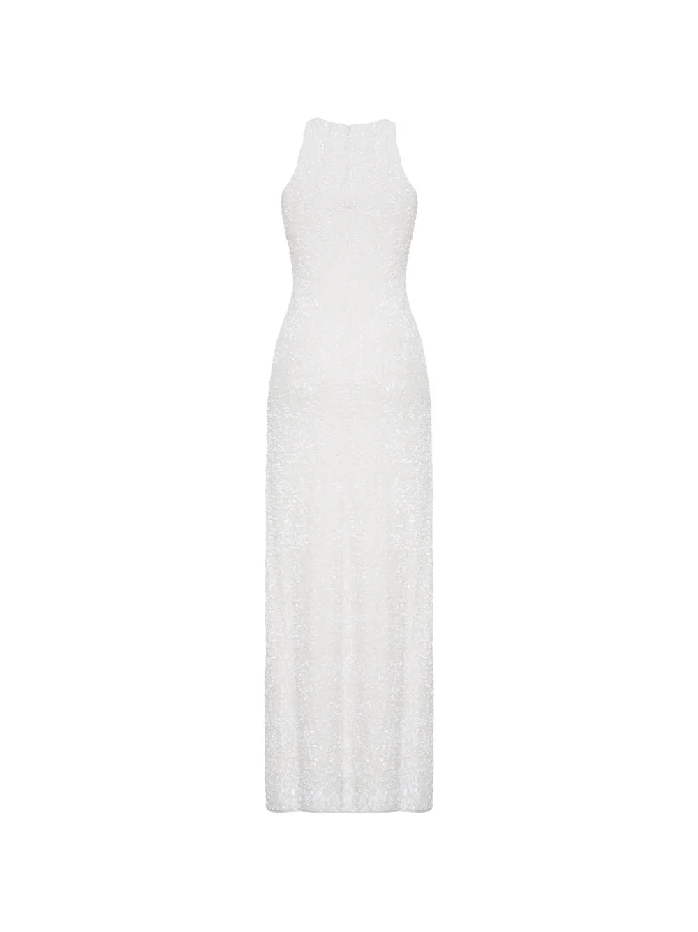 Adam Lippes Taylor maxi-jurk met pailletten Wit