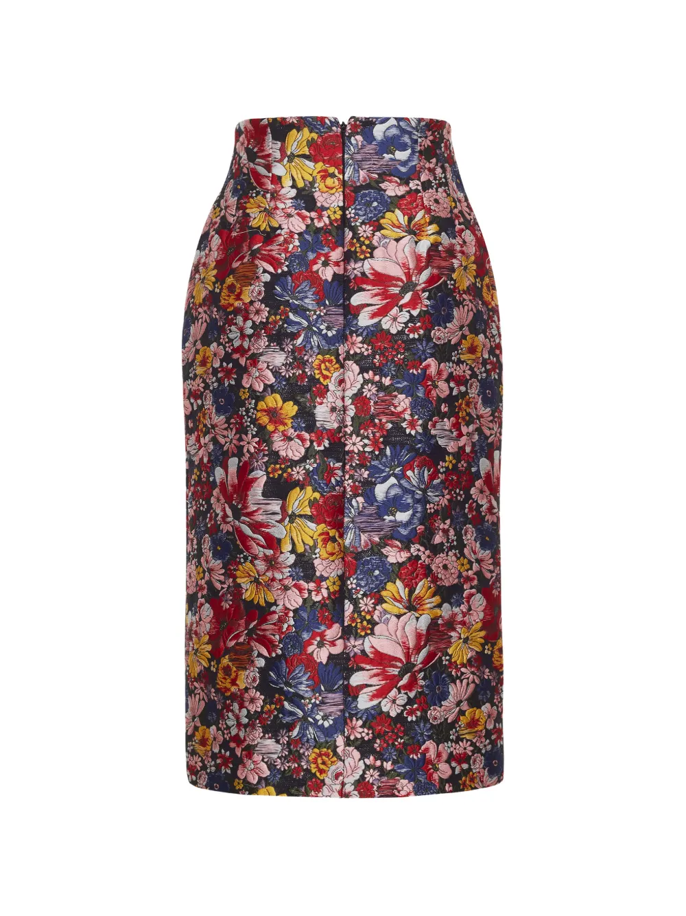 Adam Lippes Blair rok met bloemen jacquard Zwart
