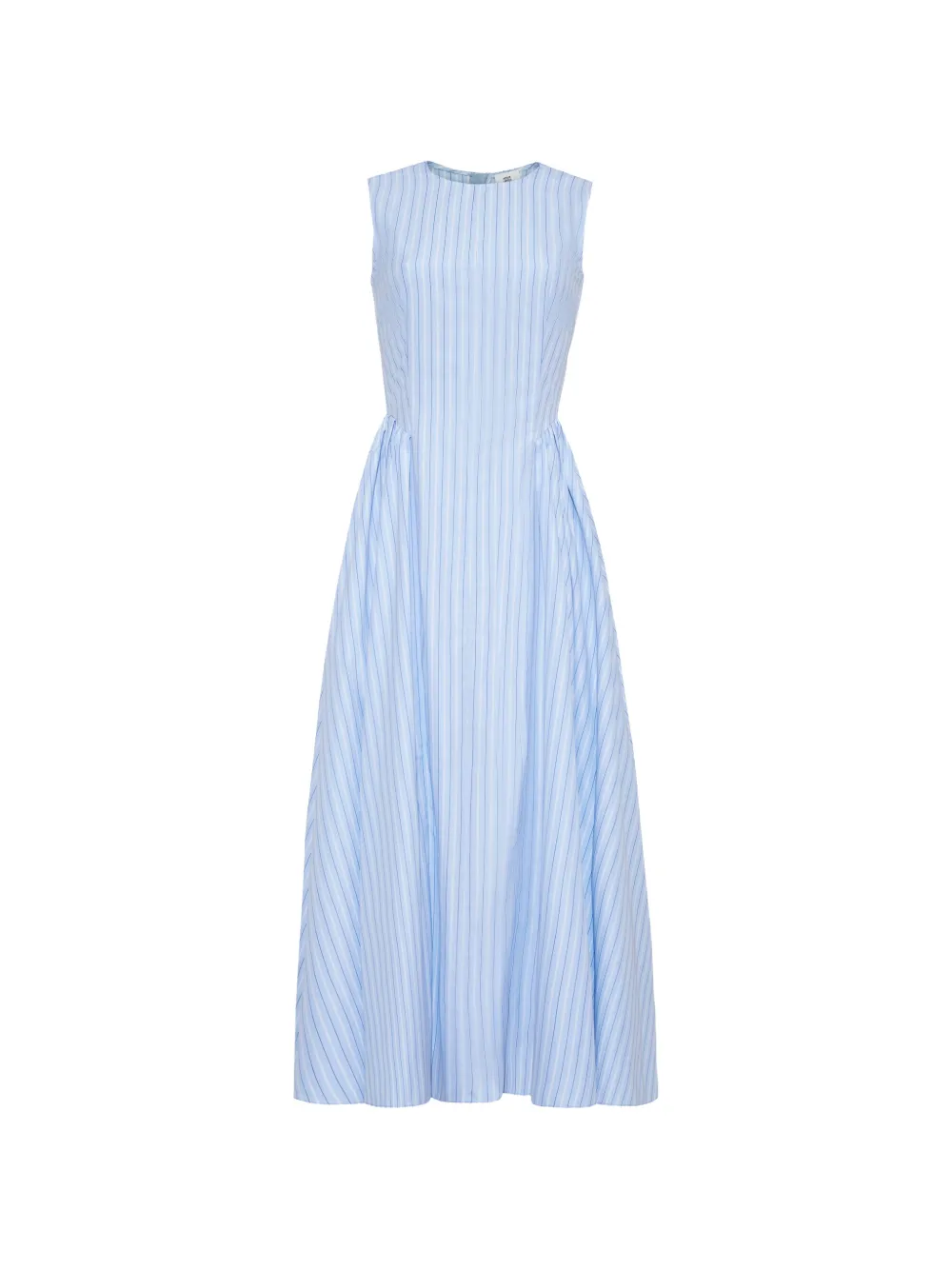 Adam Lippes Aliena striped maxi dress - Blau