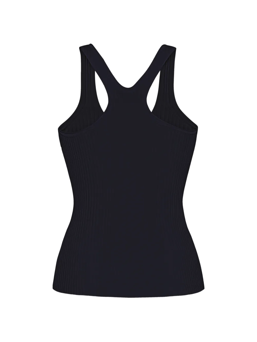 Adam Lippes Peretti geribbelde tanktop Zwart