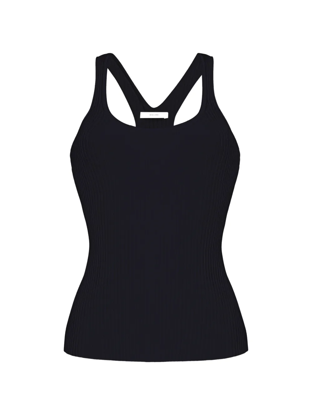 Adam Lippes Peretti ribbed tank top - Nero