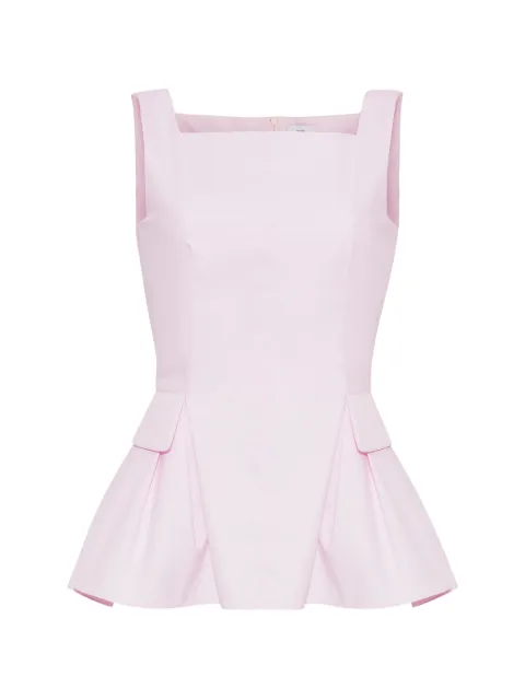Adam Lippes Soleil peplum blouse