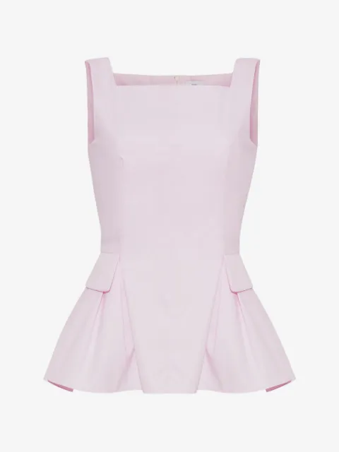 Adam Lippes Soleil peplum blouse