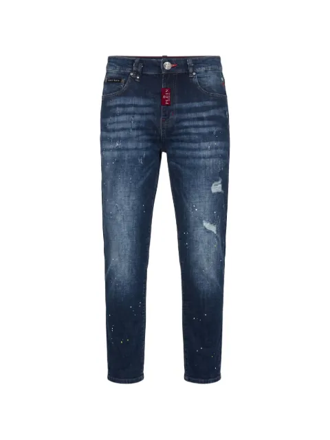 Philipp Plein Calça jeans cenoura