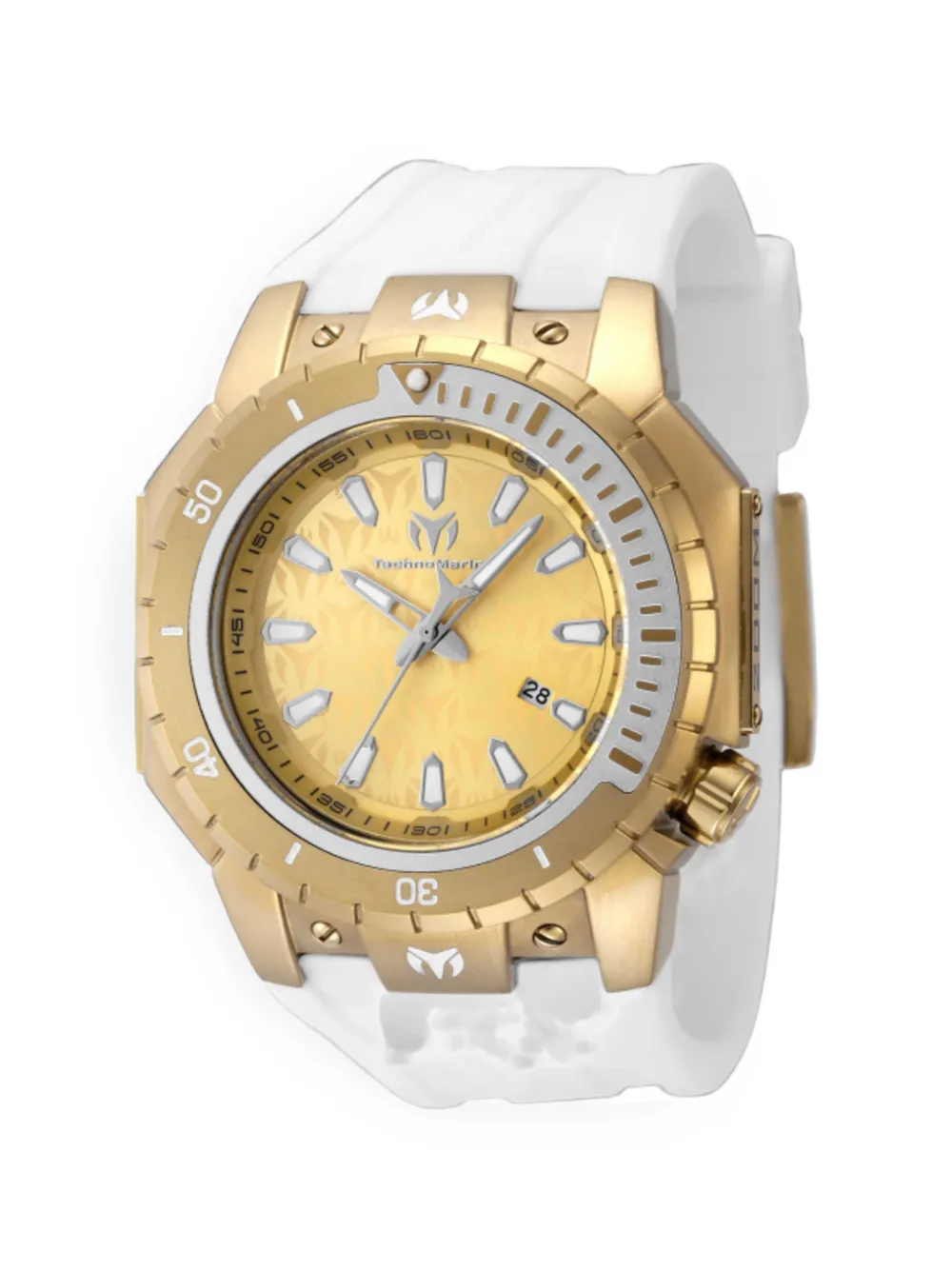 Technomarine Manta 48.90mm Watch In Gold