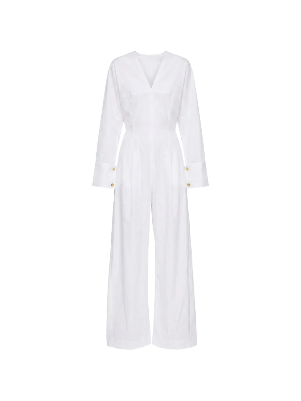 THELATEST Drew poplin jumpsuit - Weiß