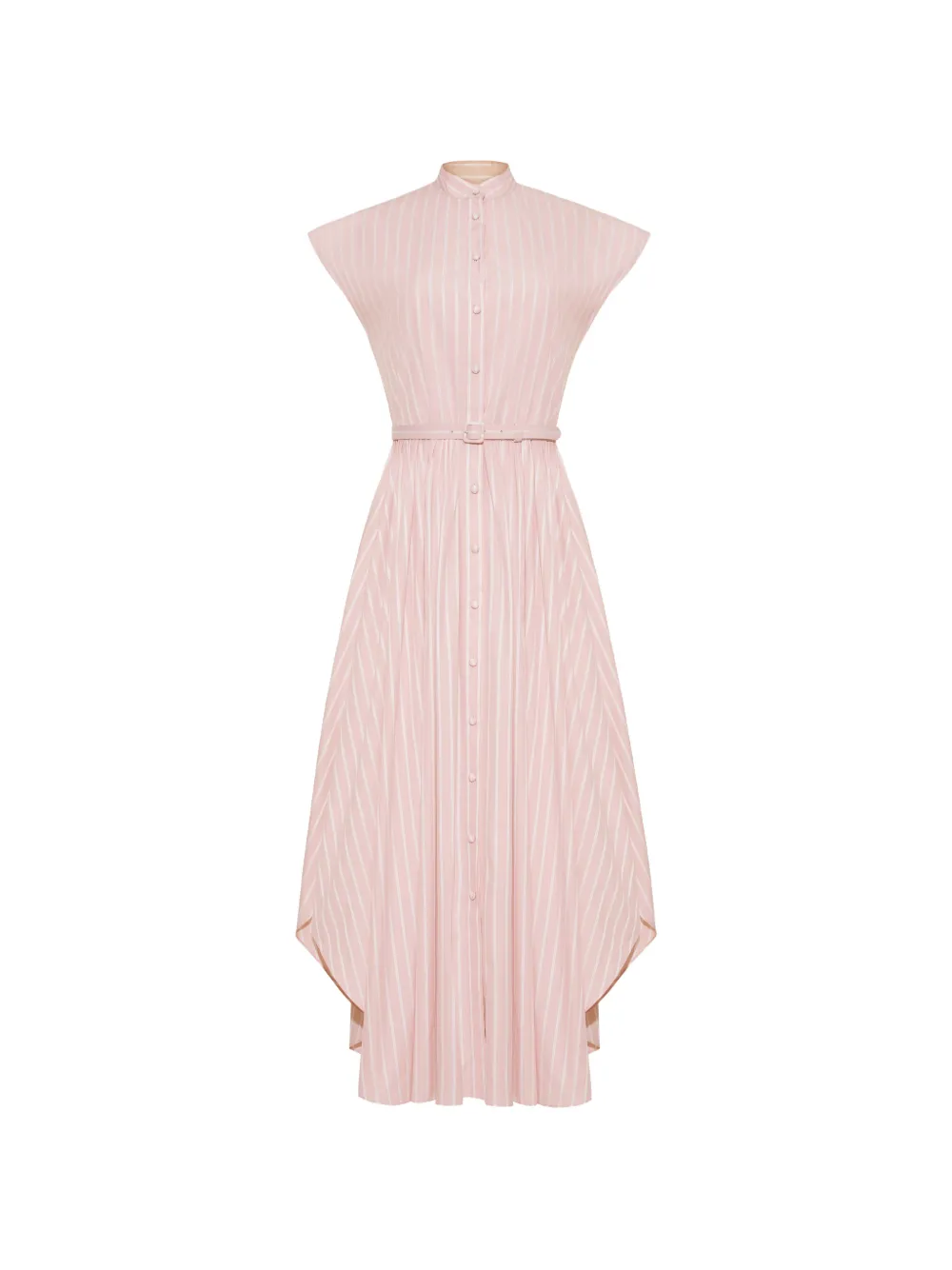 Adam Lippes Geneveive midi dress - Rosa