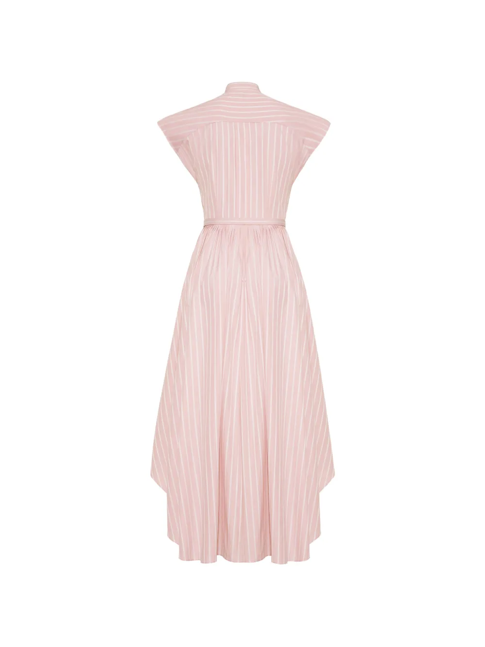 Adam Lippes Geneveive midi-jurk Roze
