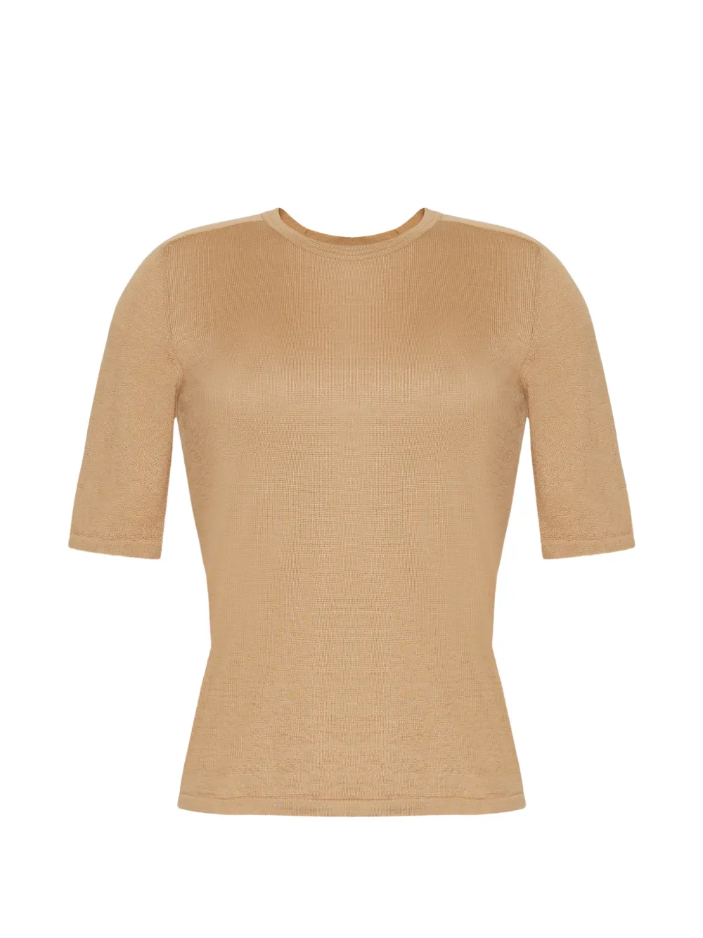 Adam Lippes Kerr short-sleeve sweater - Toni neutri