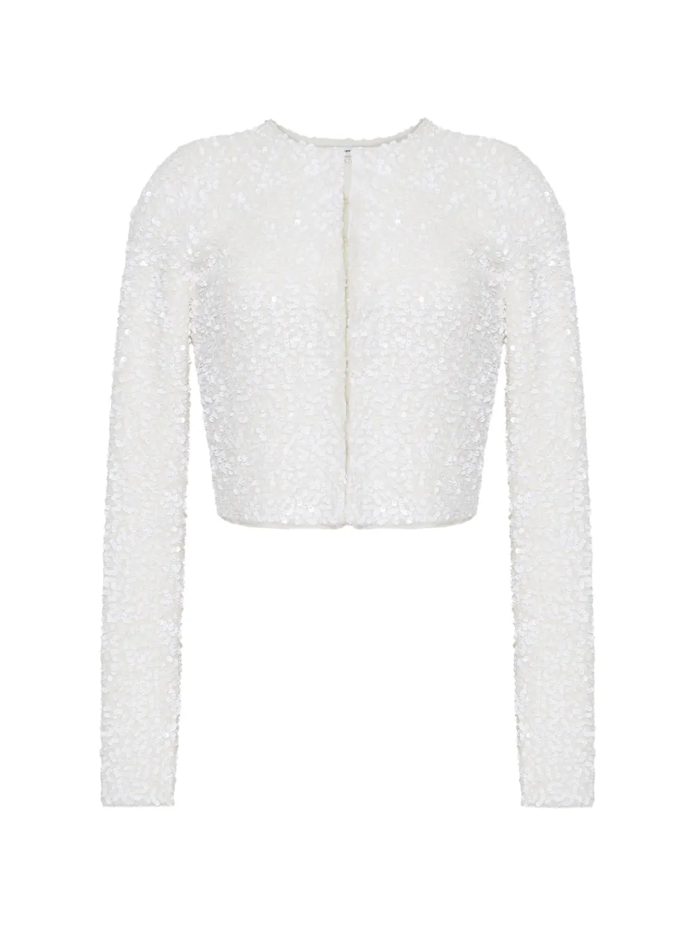 Adam Lippes Raya sequin-embellished cardigan - Bianco
