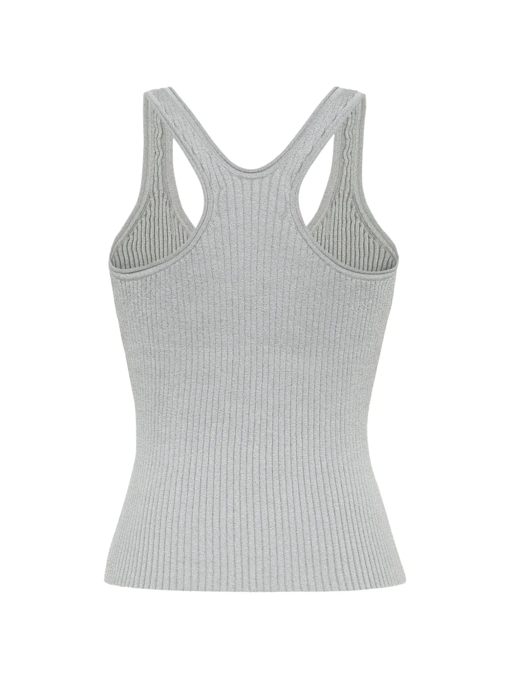 Adam Lippes Peretti ribgebreide tanktop Grijs