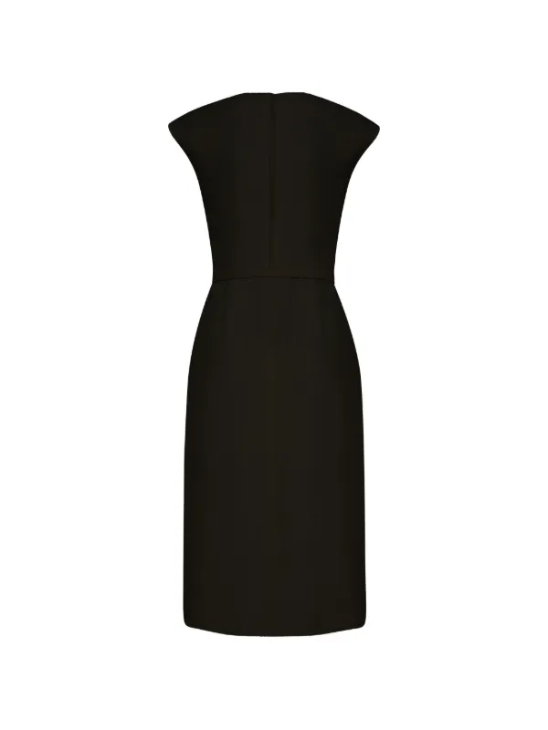 adam lippes black dress Adeleine Dress, In Black, Size 6, Spring 2026 Color:Rainbow knit for a slim size_11w Men Oxford Two Tone