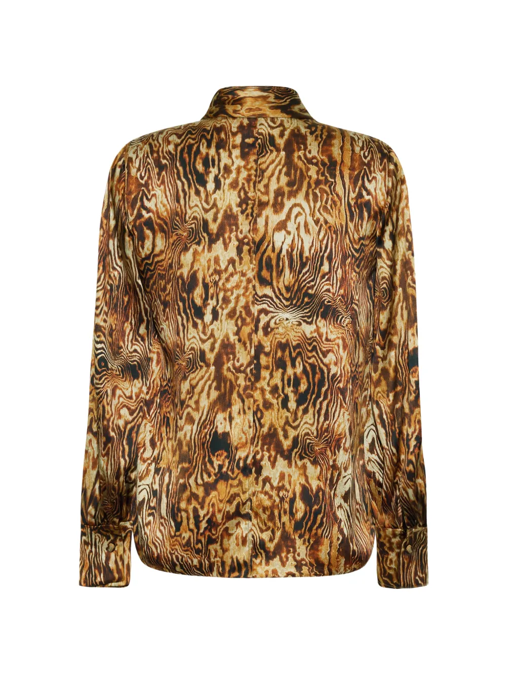 Adam Lippes Ainsley blouse met print Bruin