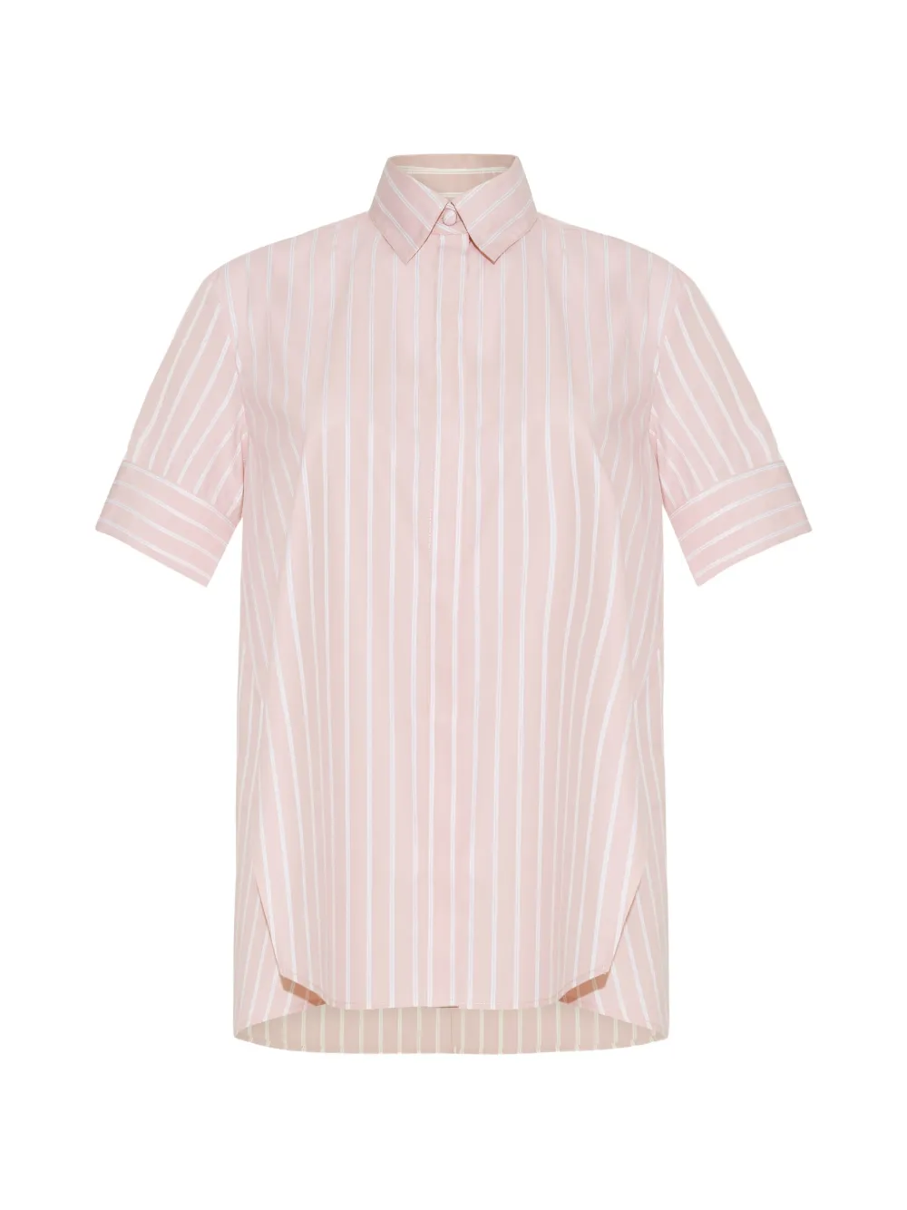 Adam Lippes Charlie striped cotton shirt - Rosa