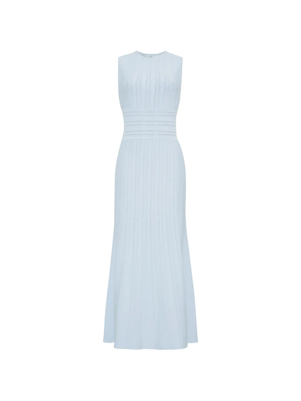 Adam Lippes Sloan pointelle-knit dress - Blu