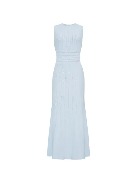 Adam Lippes vestido de tejido calado Sloan