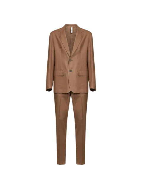 Hevo single-breasted notched-lapels suit