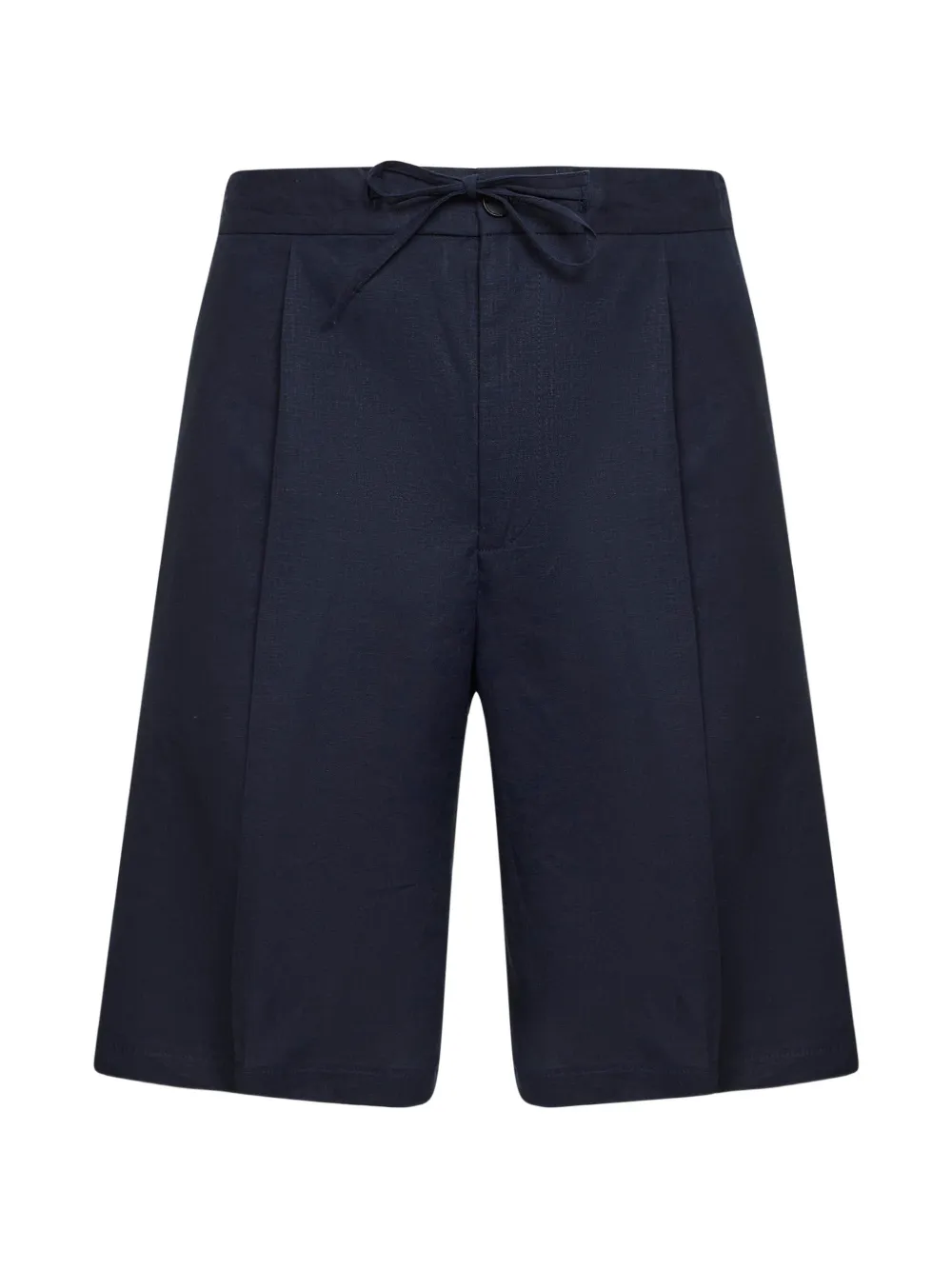 Hevo Shorts Torrelapillo con pieghe - Blu
