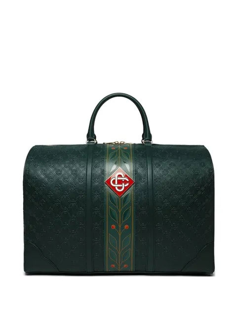 Casablanca monogram-embossed holdall