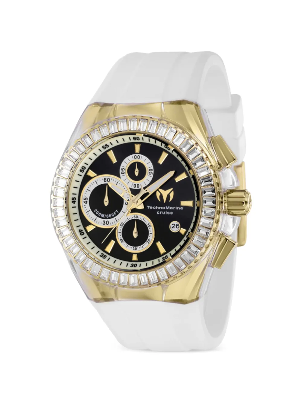 TechnoMarine Orologio Cruise con cristalli 45mm - Nero