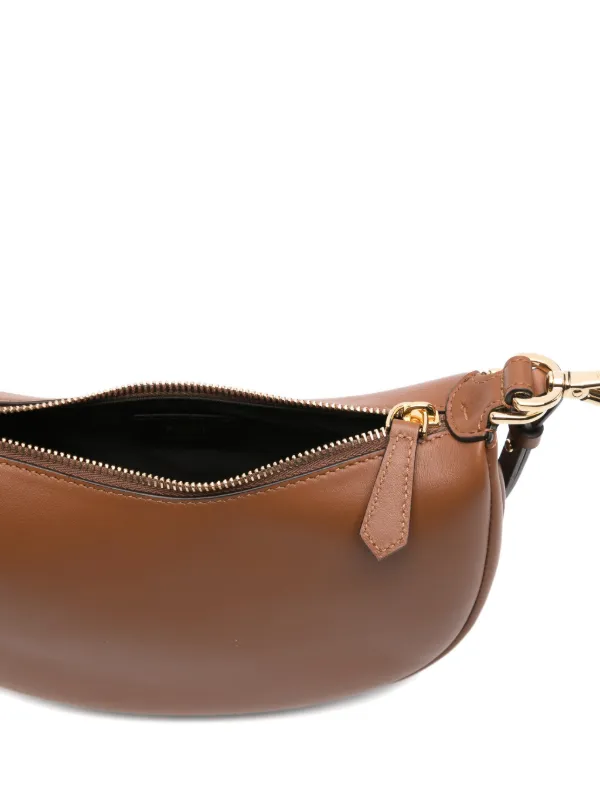 FENDI Mini Fendigraphy Shoulder Bag | Brown | FARFETCH