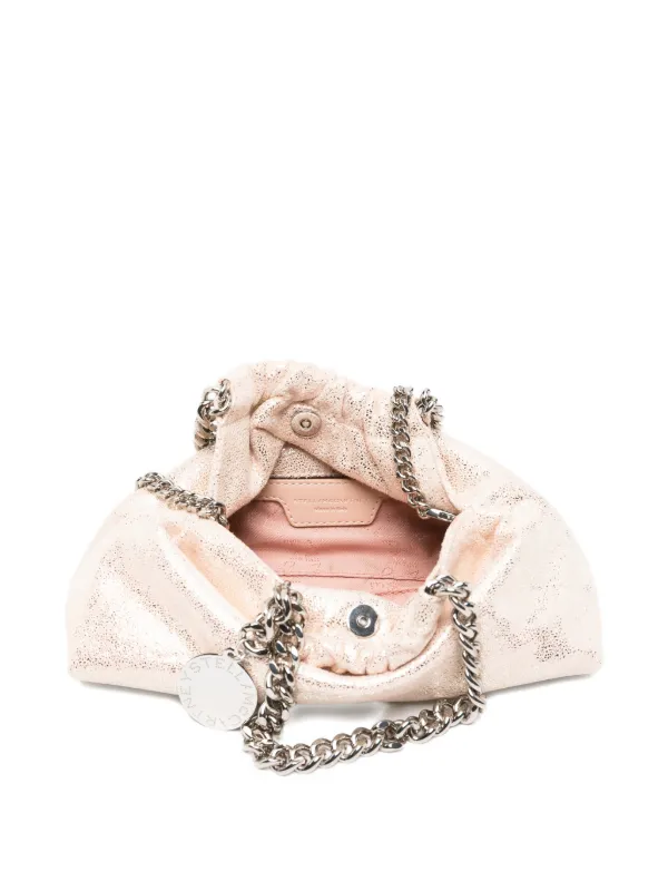 新品未使用　ステラマッカートニー　ファラベラ　ピンククラッチバッグ Stella McCartney ファラベラ クラッチバッグ ミニ | ピンク | FARFETCH JP