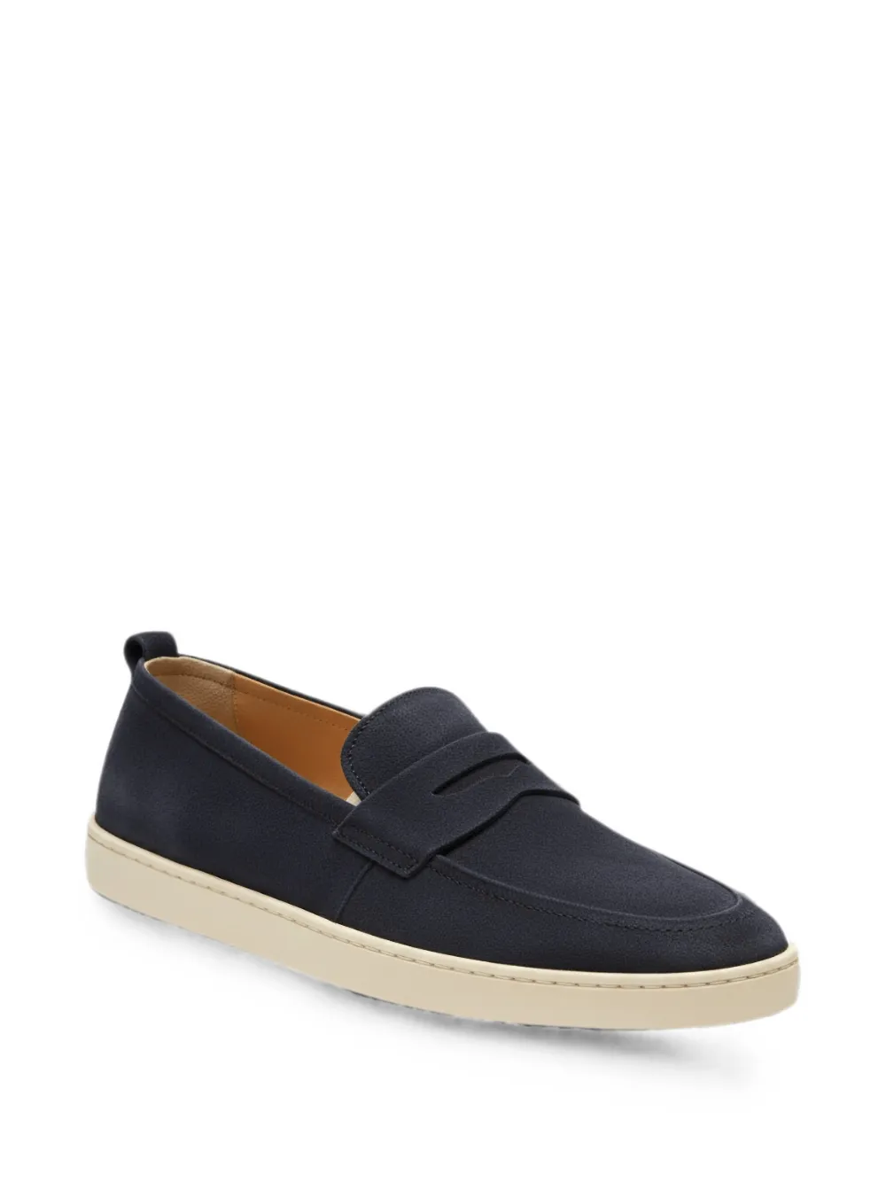 Henderson Baracco suede slip-on loafers - Blu
