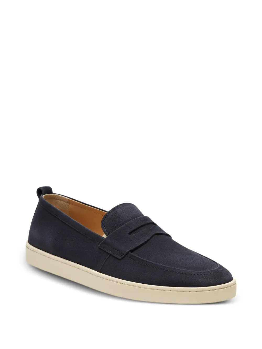 Henderson Baracco suede slip-on loafers - Blu