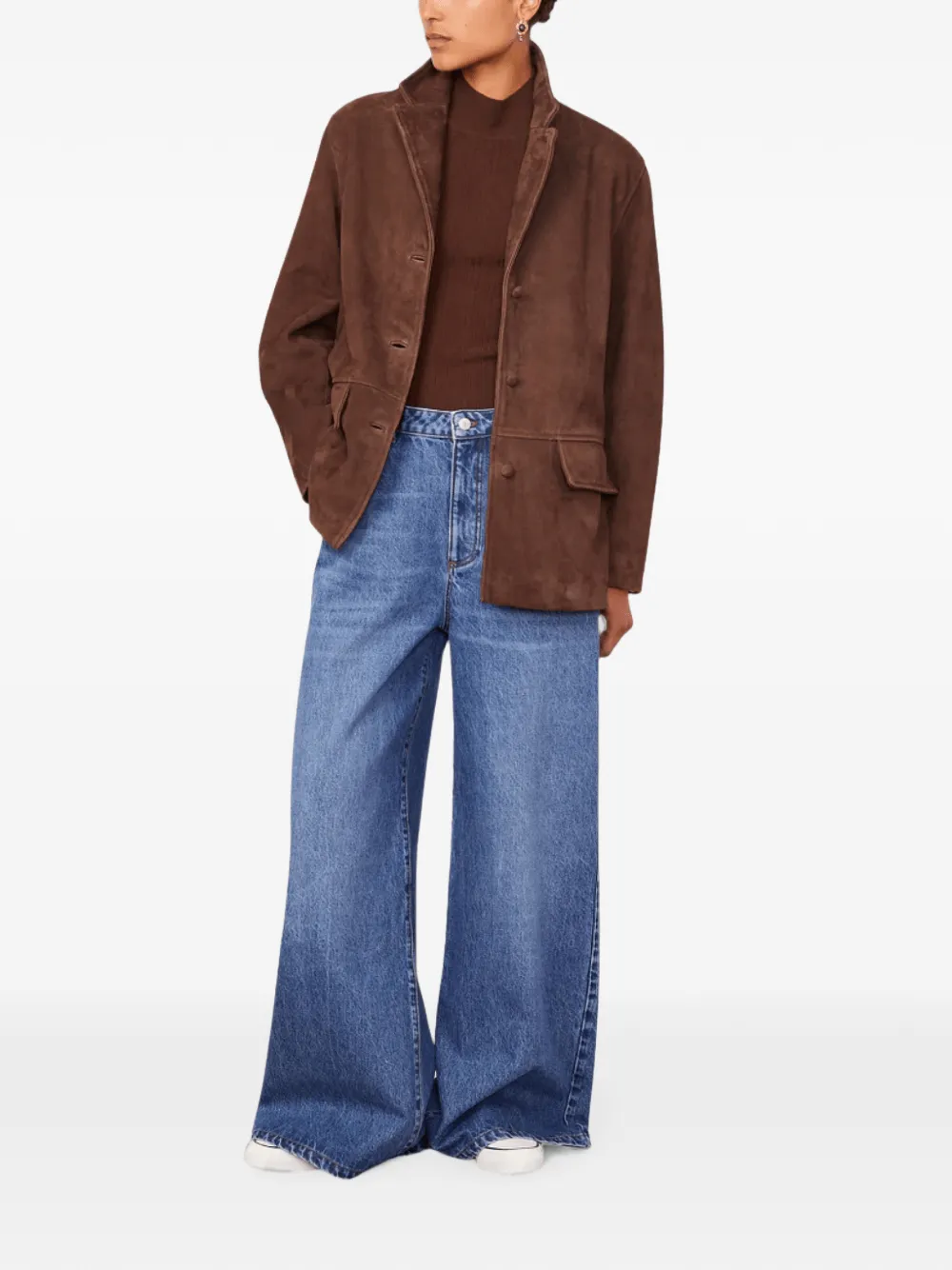 Officine Generale Kataline blazer Bruin