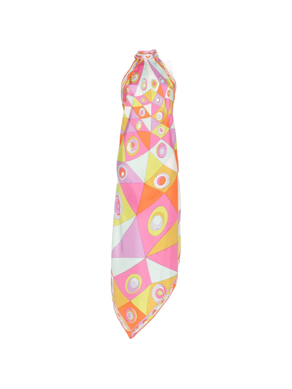 PUCCI geometric-print midi dress - Rosa