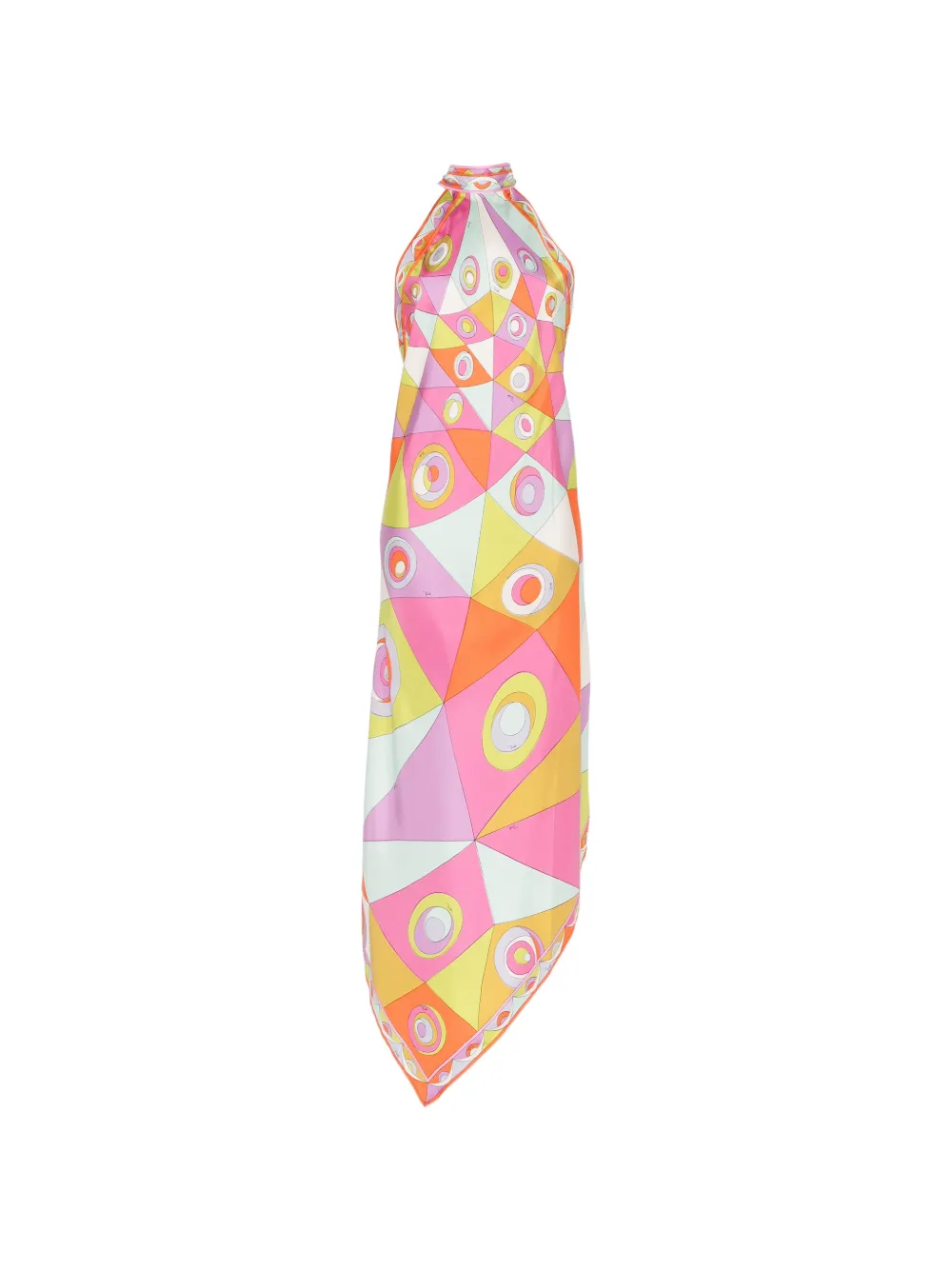 PUCCI geometric-print midi dress - Rosa