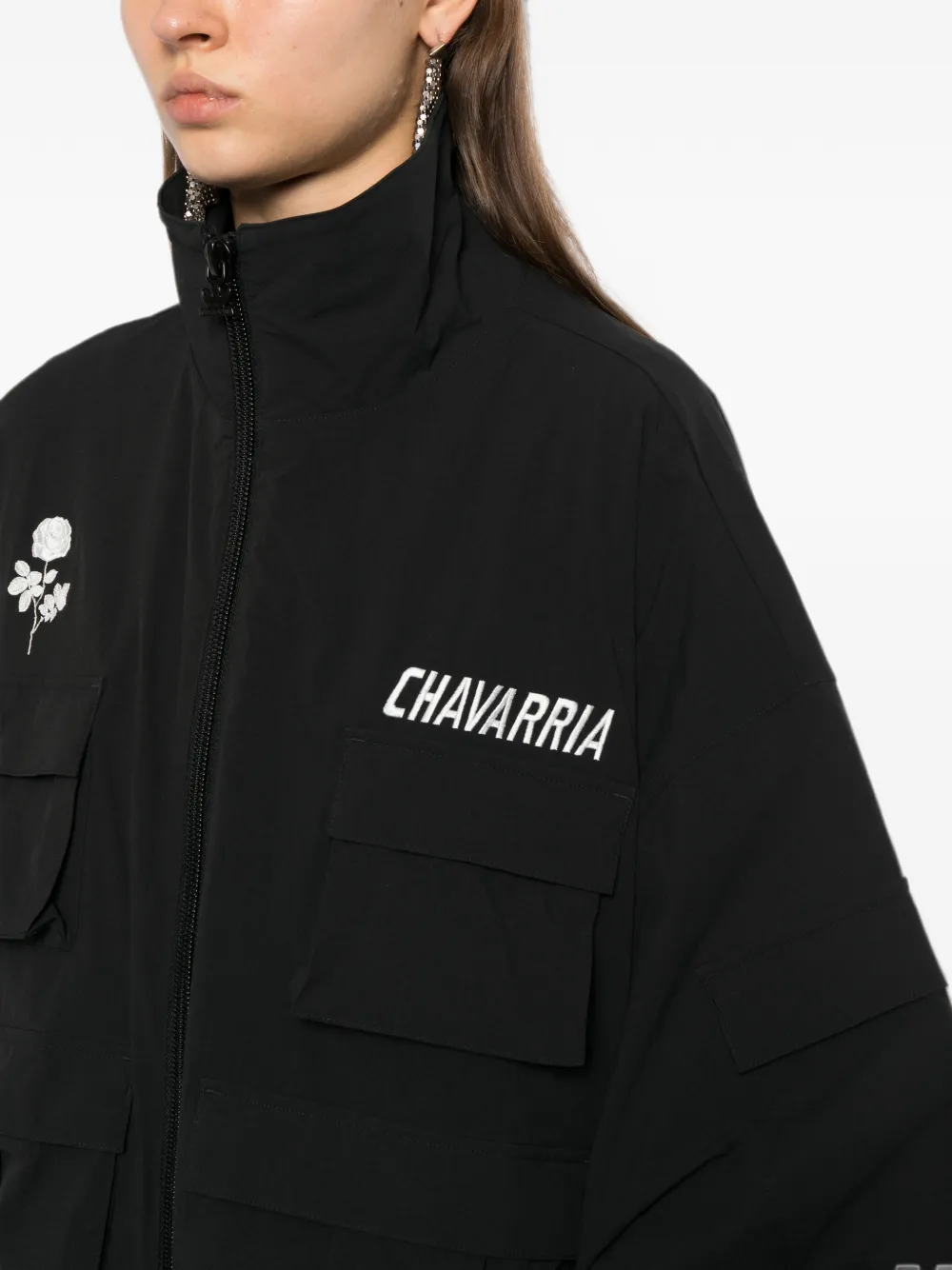 adidas zip-up jacket Zwart