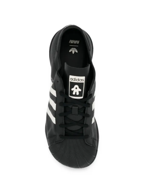Adidas x AVAVAV Superstar Sneakers | Black | FARFETCH