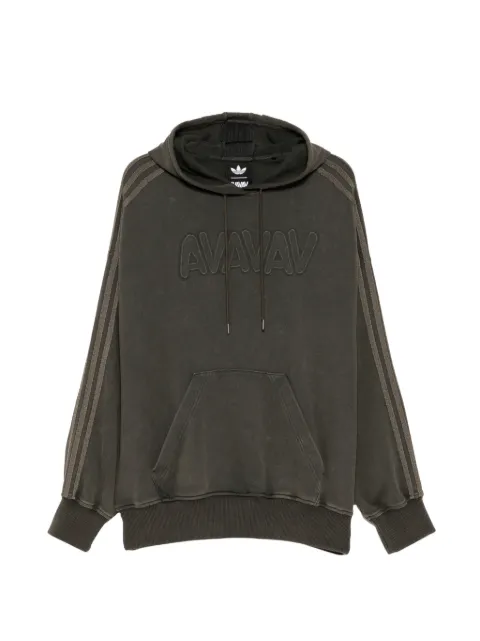 adidas x AVAVAV logo-embossed hoodie