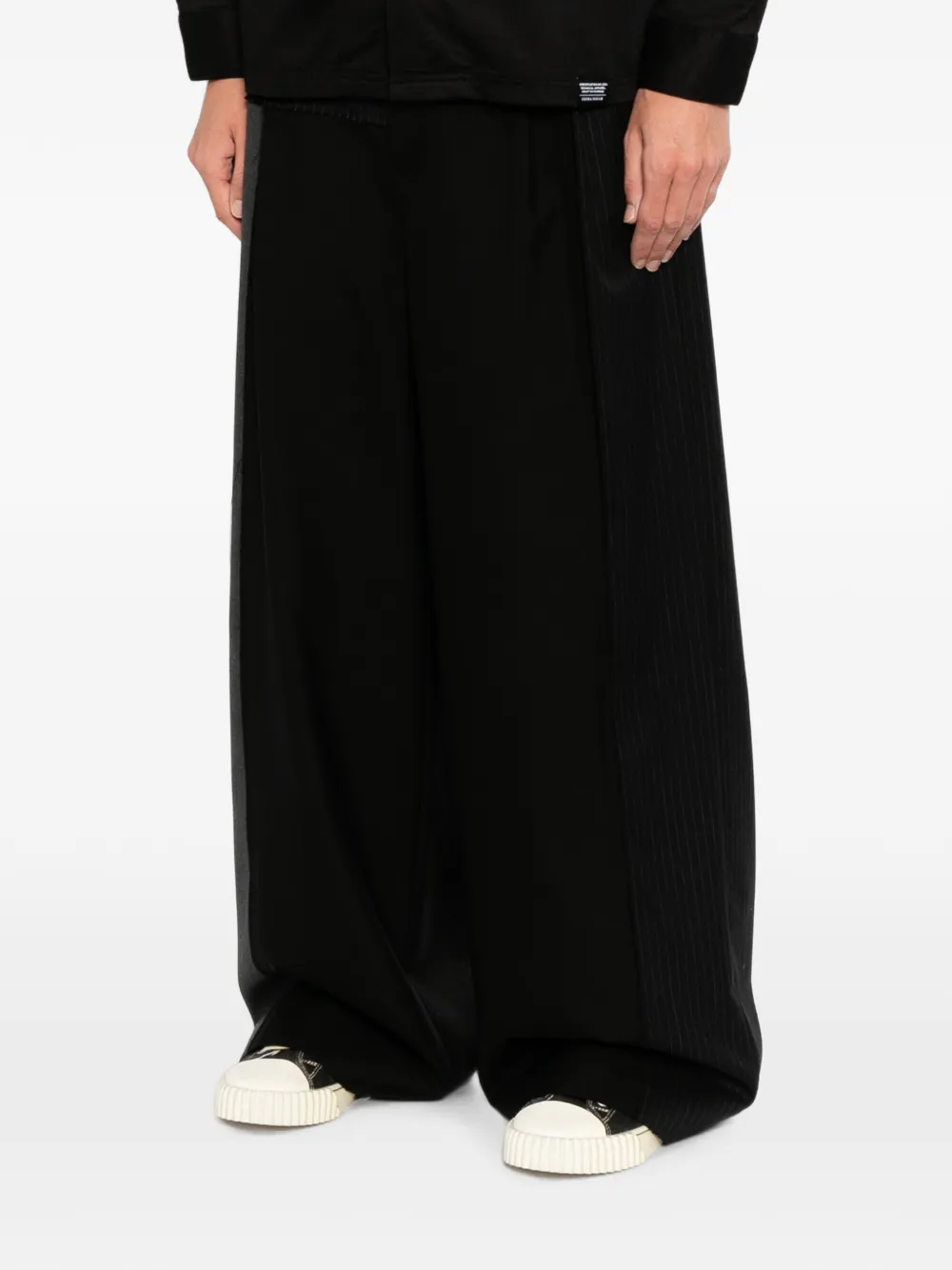 Yohji Yamamoto x Neighborhood overhemd met lange mouwen Zwart