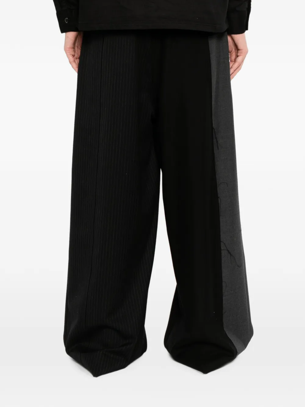 Yohji Yamamoto x Neighborhood overhemd met lange mouwen Zwart