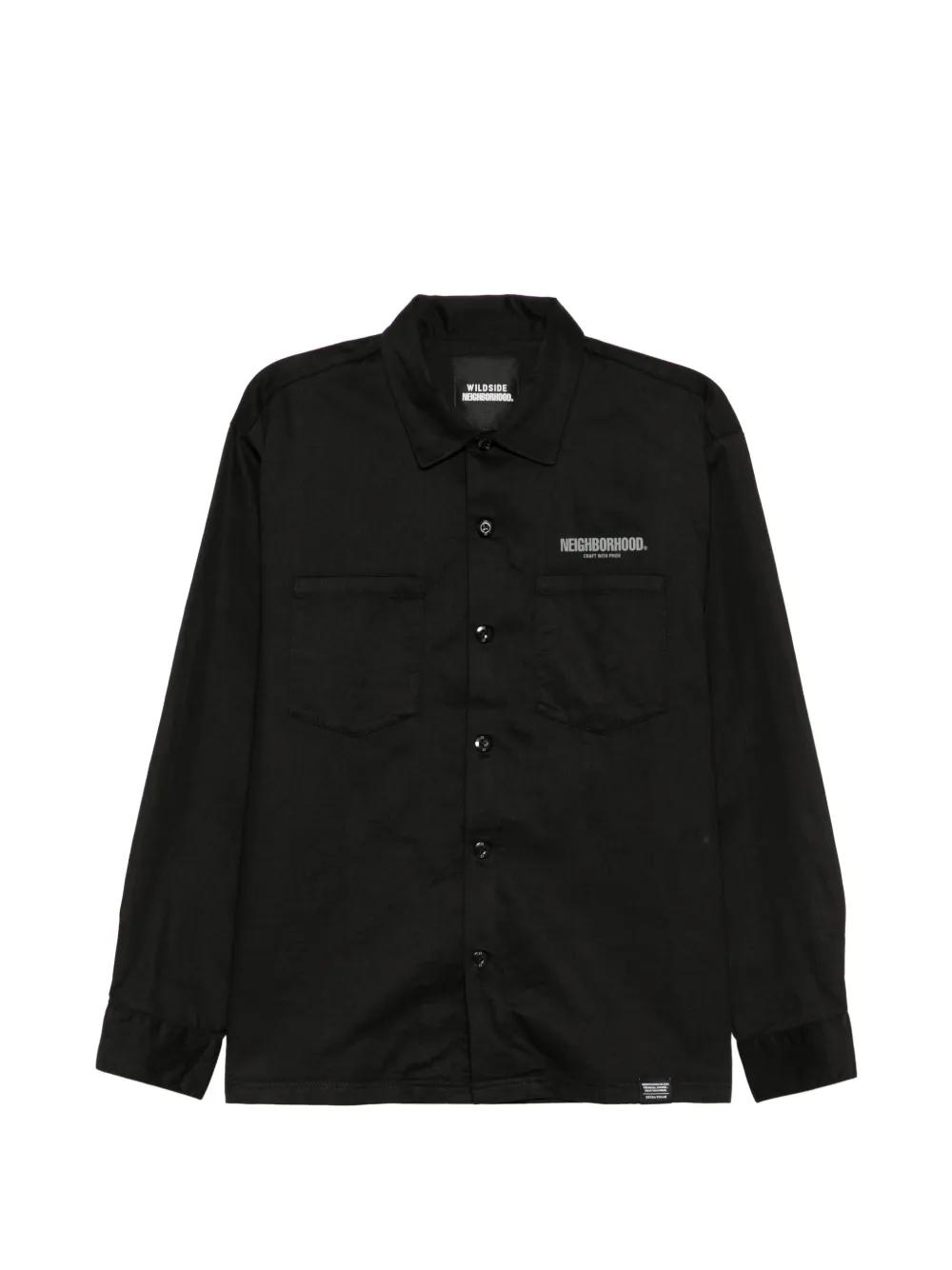 Yohji Yamamoto x Neighborhood long-sleeves shirt - Nero