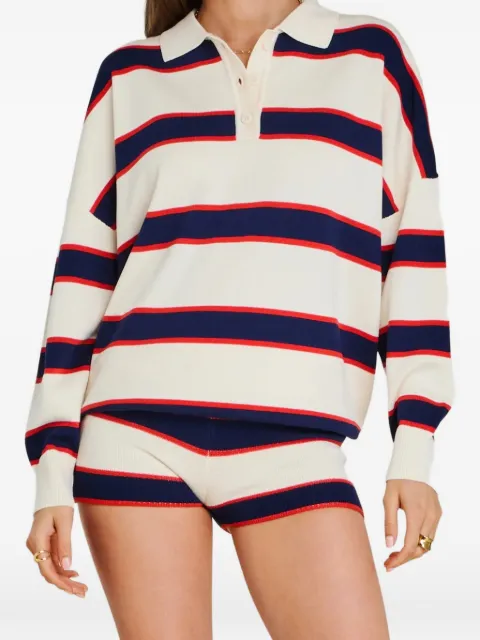 SEROYA Taby striped sweater