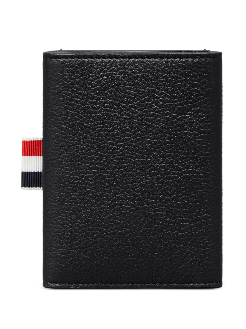 Thom Browne Soft Pebble Grain portemonnee Zwart