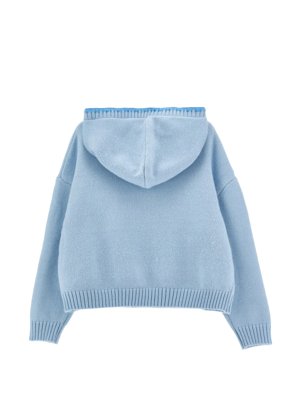 Philosophy Di Lorenzo Serafini Kids Trui met geborduurd logo en capuchon Blauw