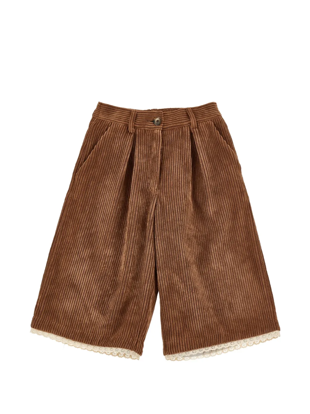 Philosophy Di Lorenzo Serafini Kids Shorts a coste - Marrone