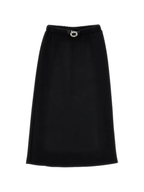 Philosophy Di Lorenzo Serafini Kids falda acampanada con detalles de cristal