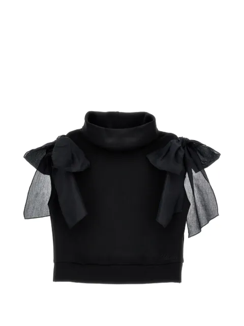 Philosophy Di Lorenzo Serafini Kids bow-detail sleeveless top
