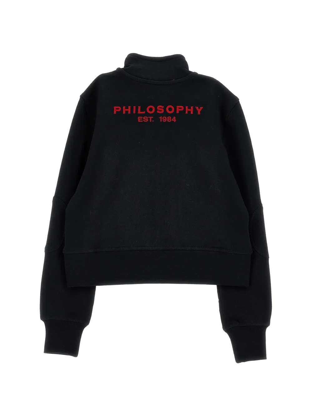 Philosophy Di Lorenzo Serafini Kids Trui met geborduurd logo Zwart